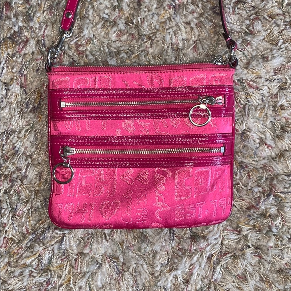 Pink Coach Crossbody